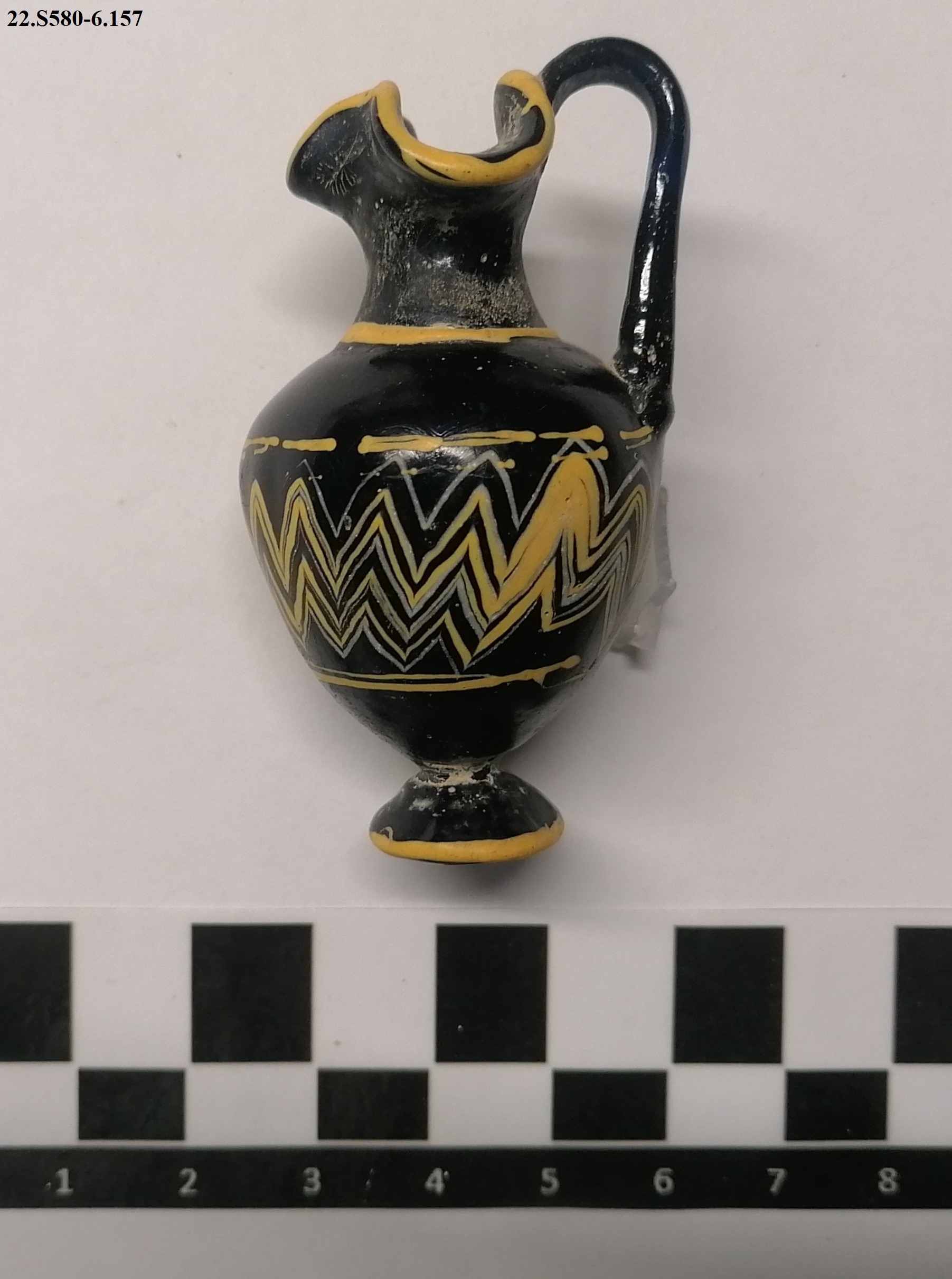 SINGOLO OGGETTO/ oinochoe, SECOLI/ ARCHI DI SECOLI/ IV a.C.-I a.C