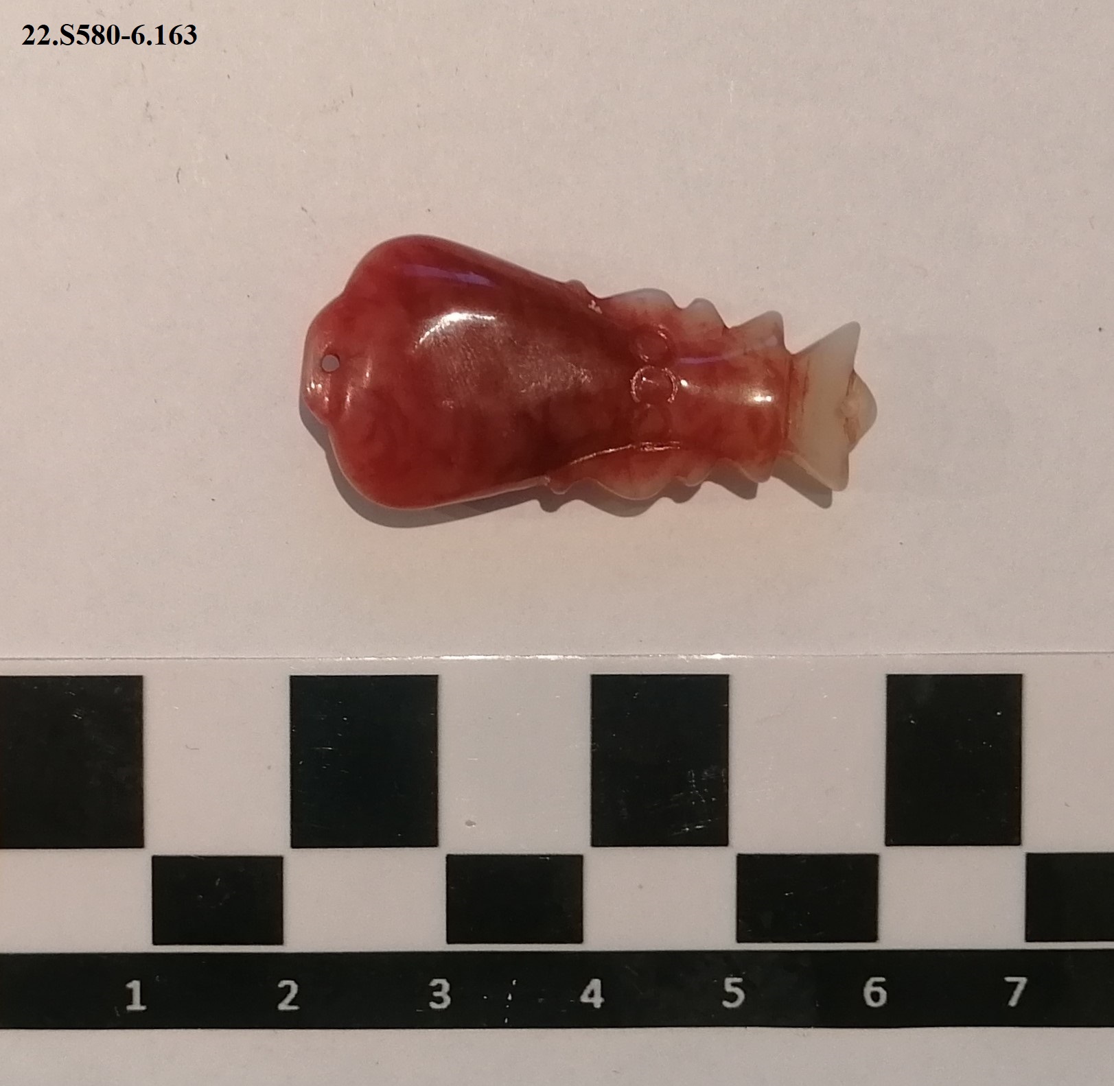 SINGOLO OGGETTO/ pendente, PERIODIZZAZIONI/ STORIA/ Età Romana?