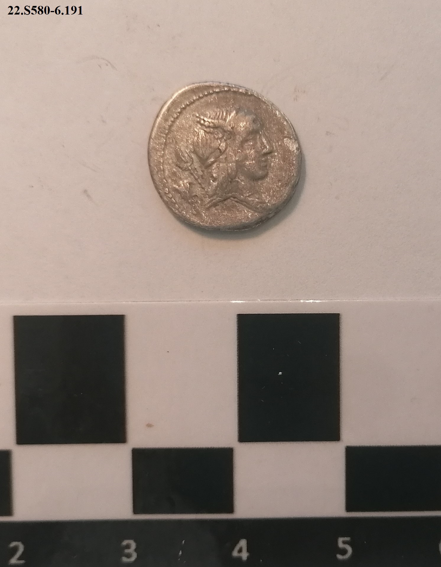 SINGOLO OGGETTO/ moneta, SECOLI/ I a.C