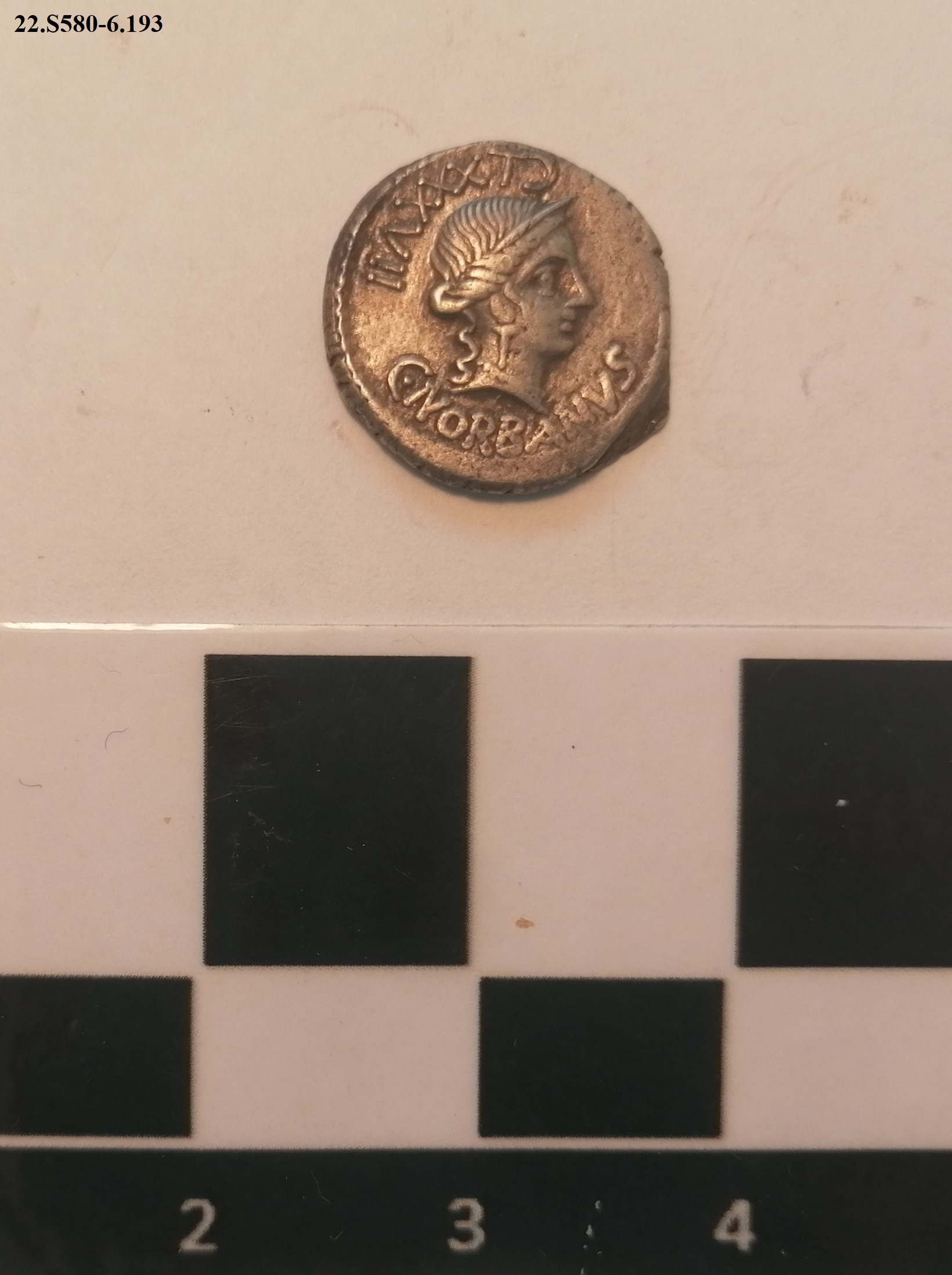 SINGOLO OGGETTO/ moneta, SECOLI/ I a.C