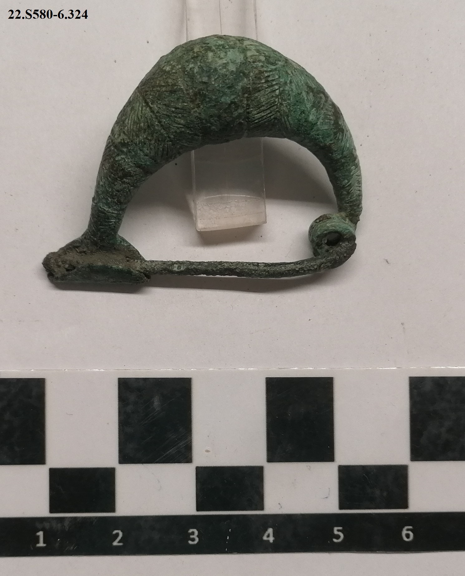 SINGOLO OGGETTO/ fibula, SECOLI/ VII a.C