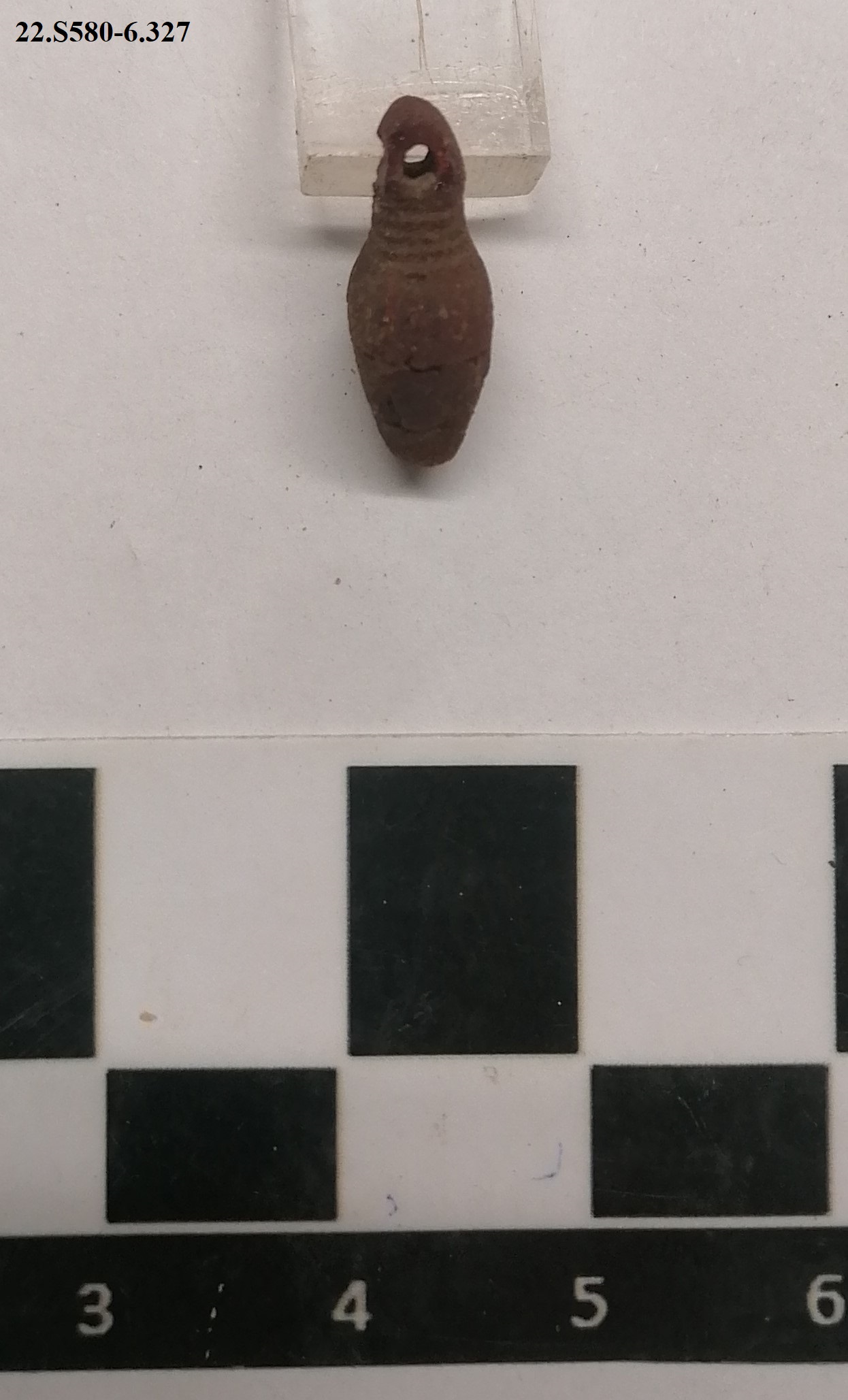 SINGOLO OGGETTO/ pendente, PERIODIZZAZIONI/ PROTOSTORIA/ Età del Ferro