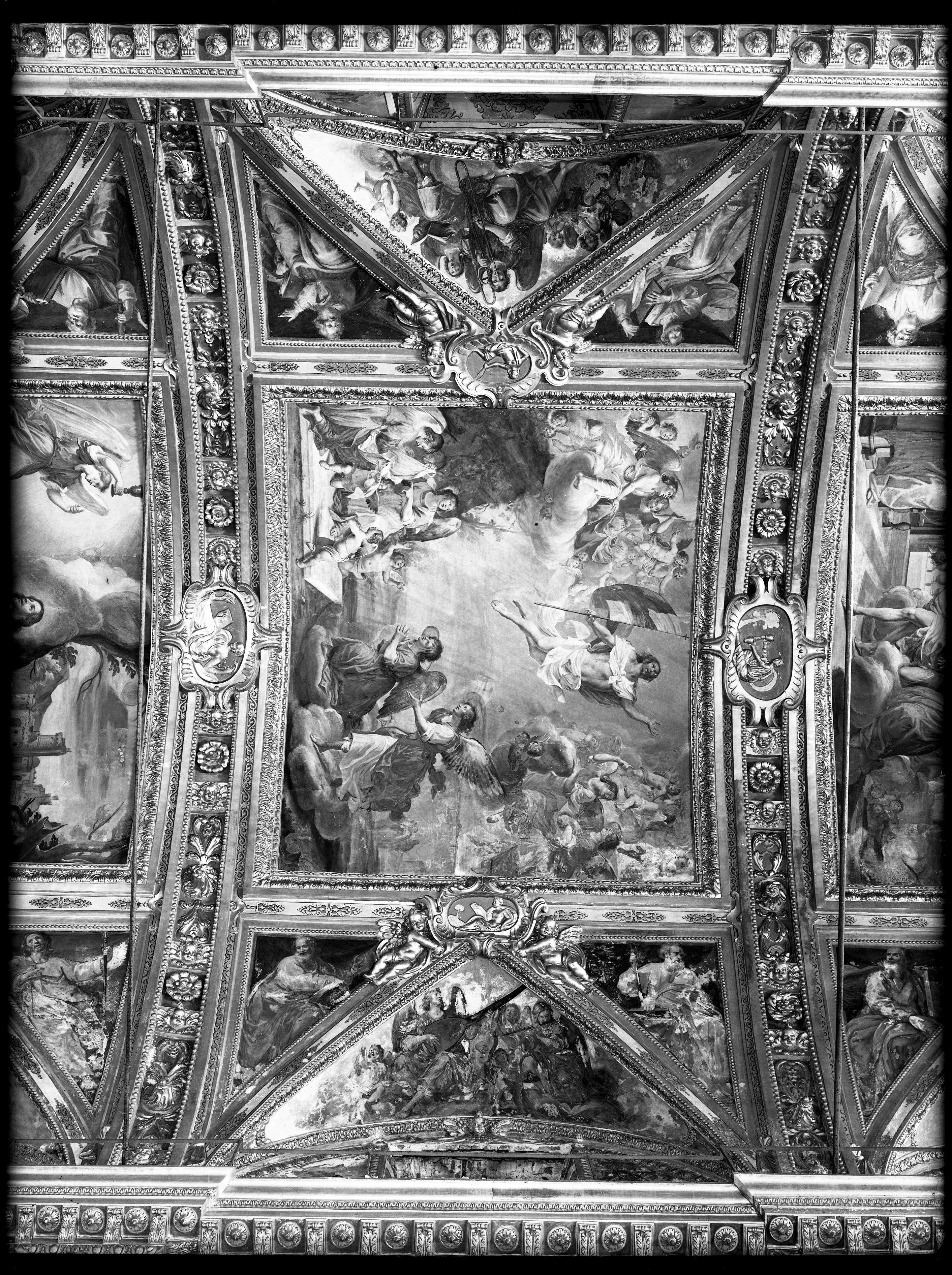 Resurrezione, affreschi (negativo) di Cresta (XX)