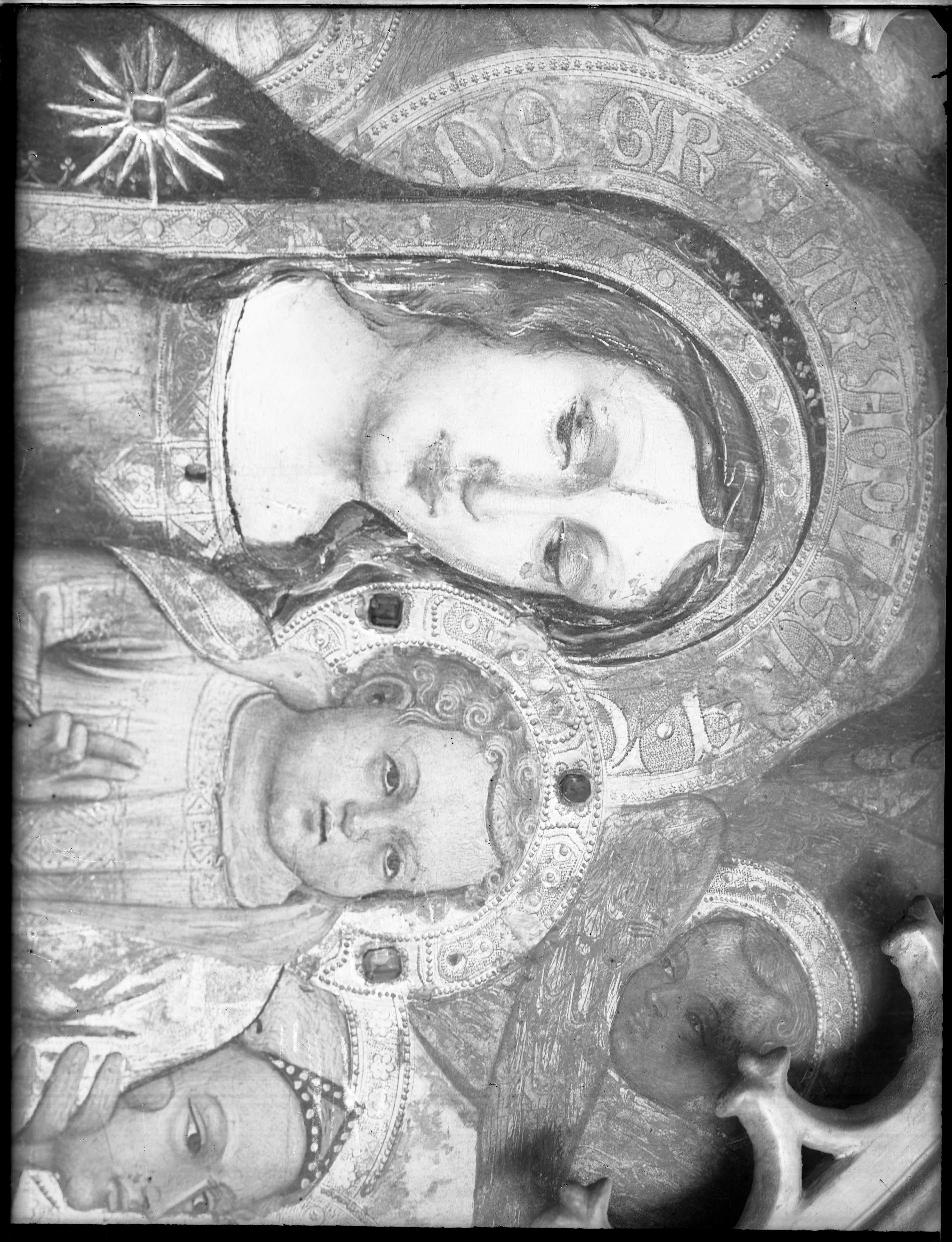 Maestà, dipinti (negativo) di Gasparini (XX)