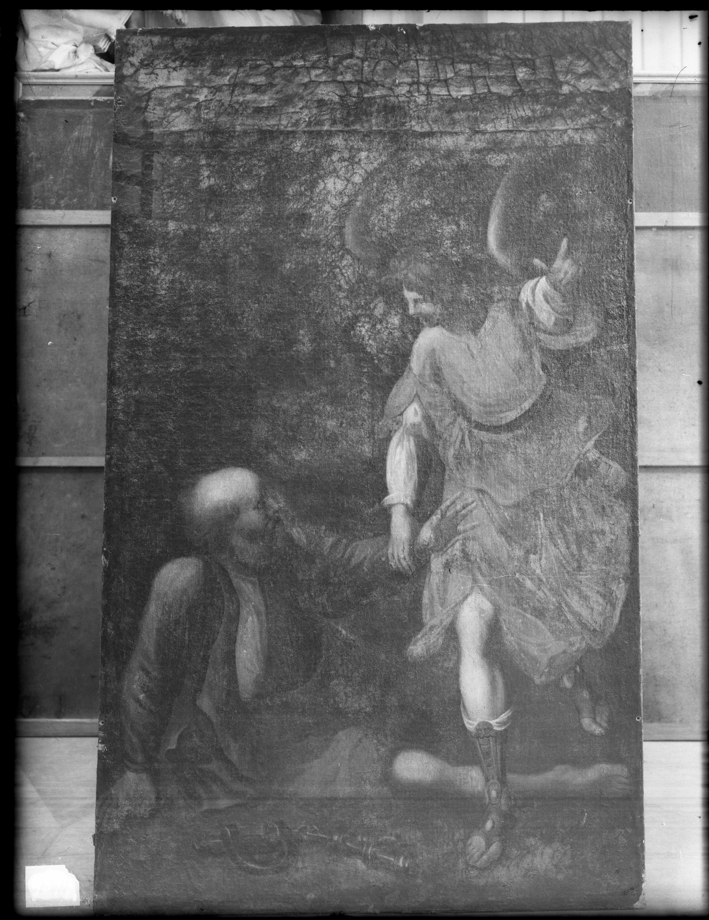 San Pietro liberato dal carcere, dipinti (negativo) di Gasparini (XX)