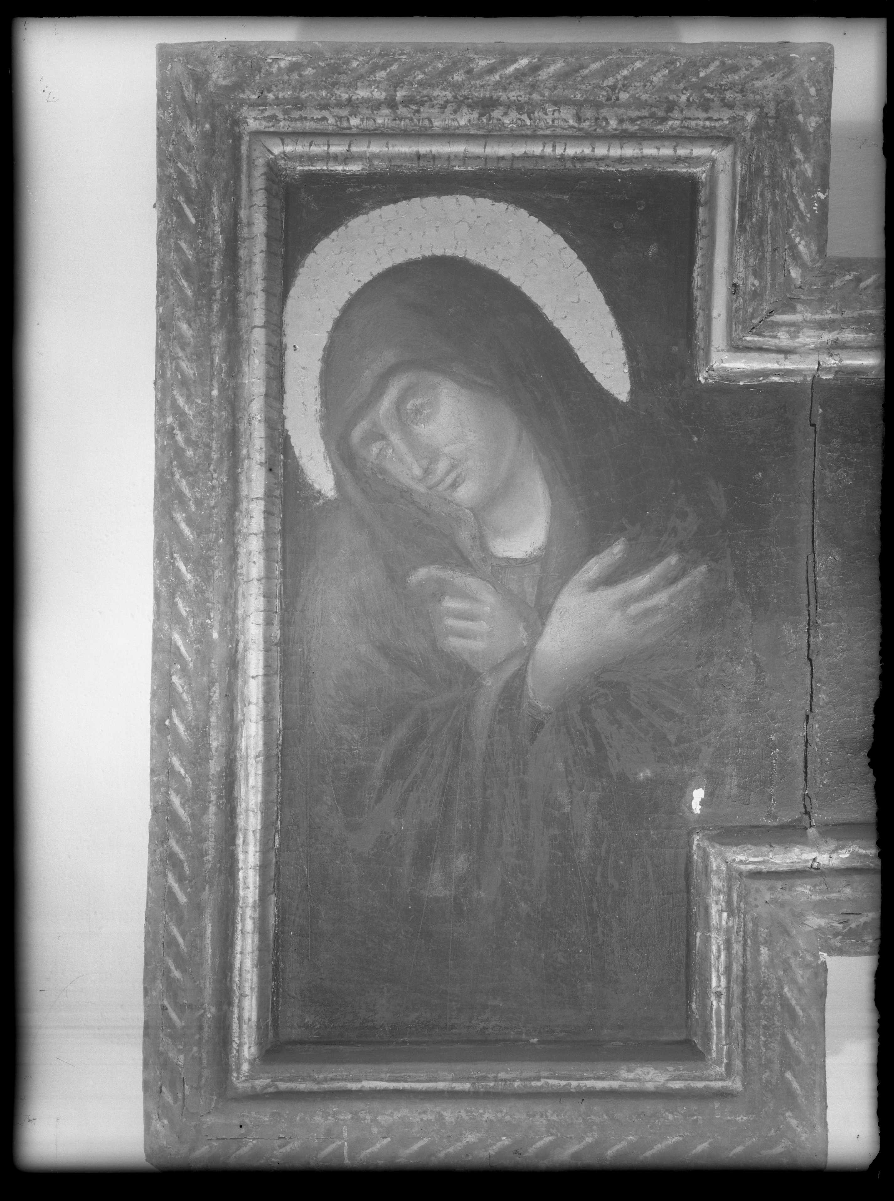 Madonna dolente, dipinti (negativo) di Cresta (XX)