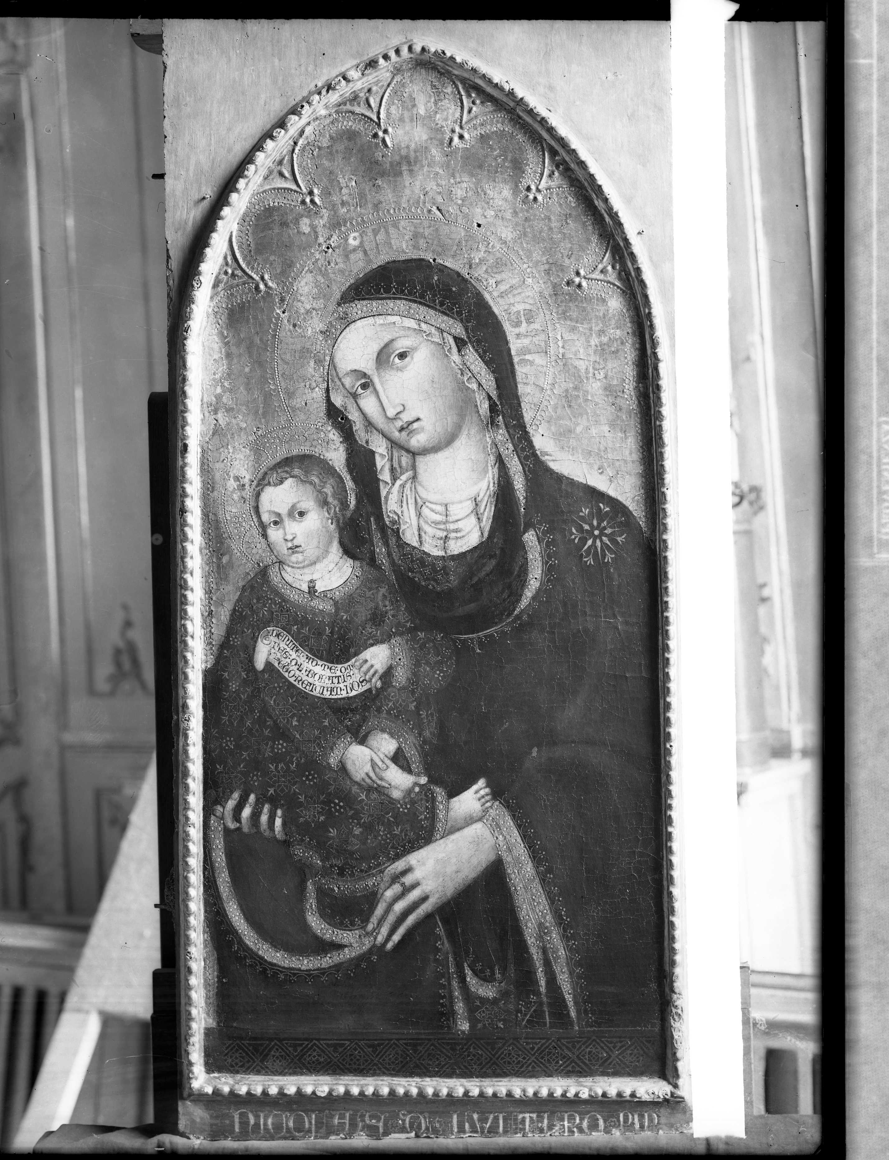 Madonna con Bambino, dipinti (negativo) di Gasparini (XX)