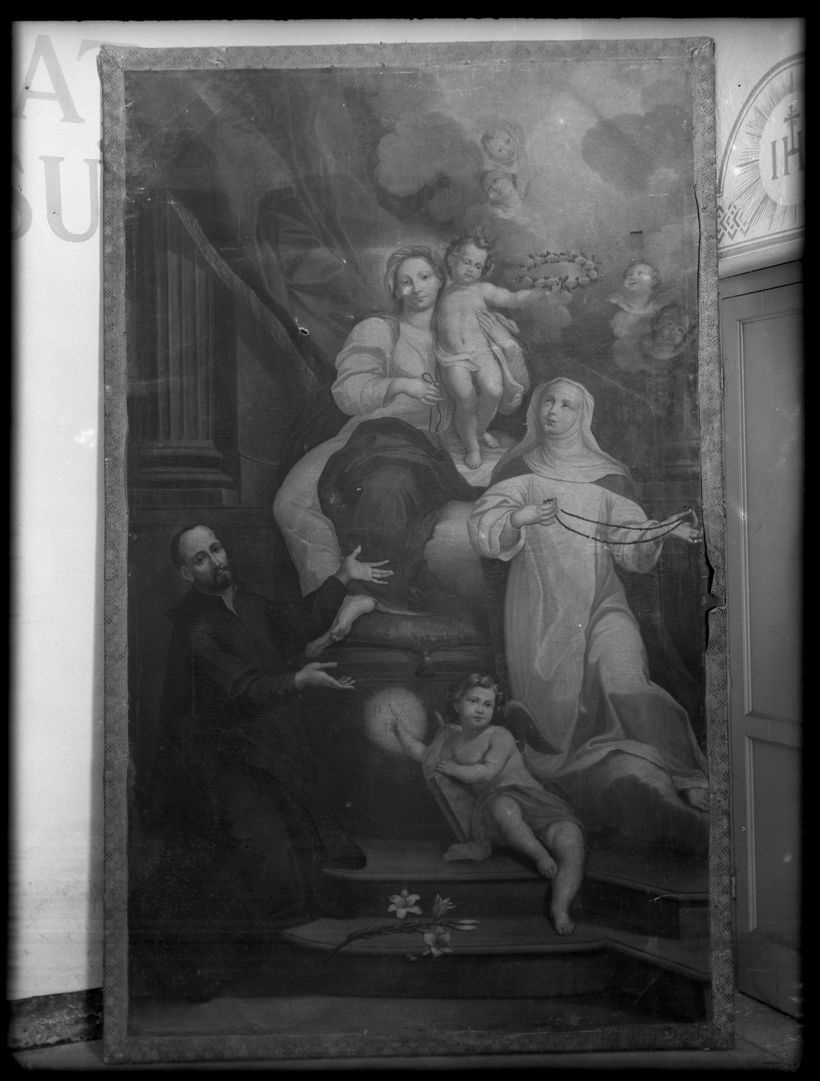 Carrea Bacigalupo, Rosa. Sant'Antonio abate - Genova - chiesa di Santa Fede (negativo) di Gasparini (XX)