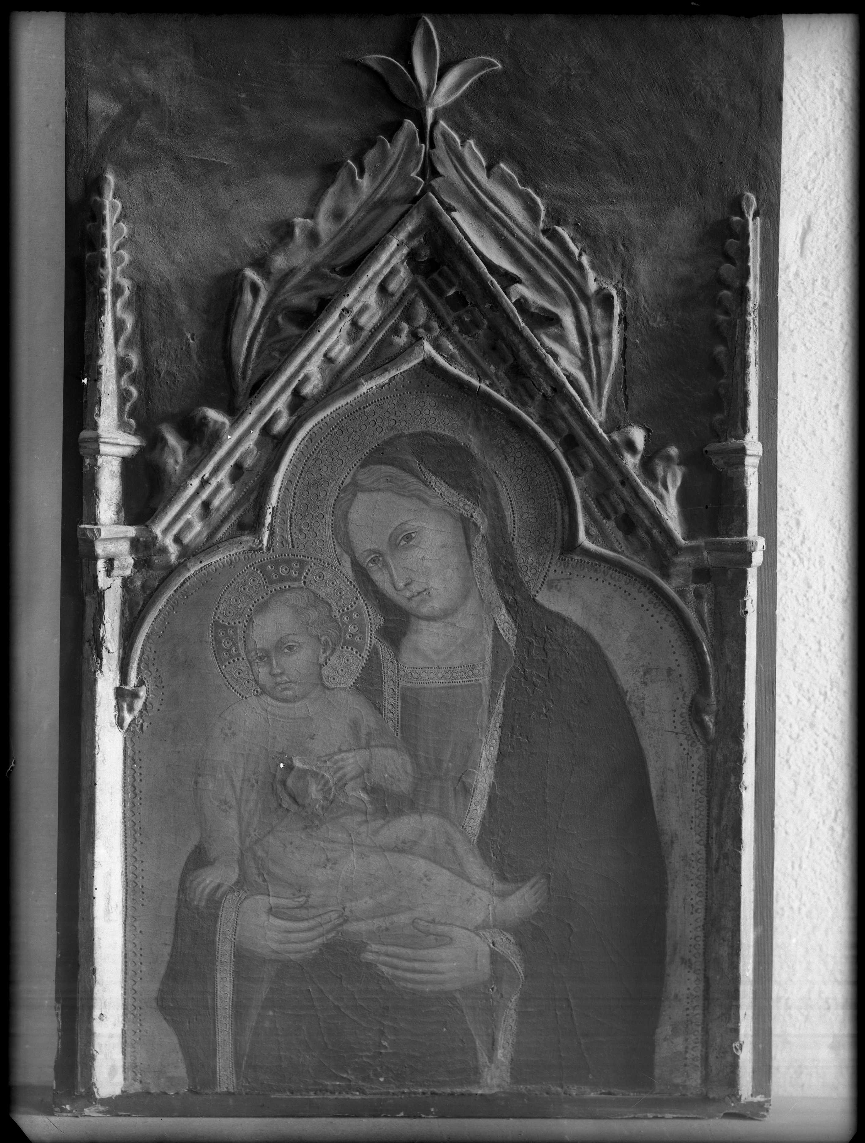 Madonna con Bambino, dipinti (negativo) di Gasparini (XX)