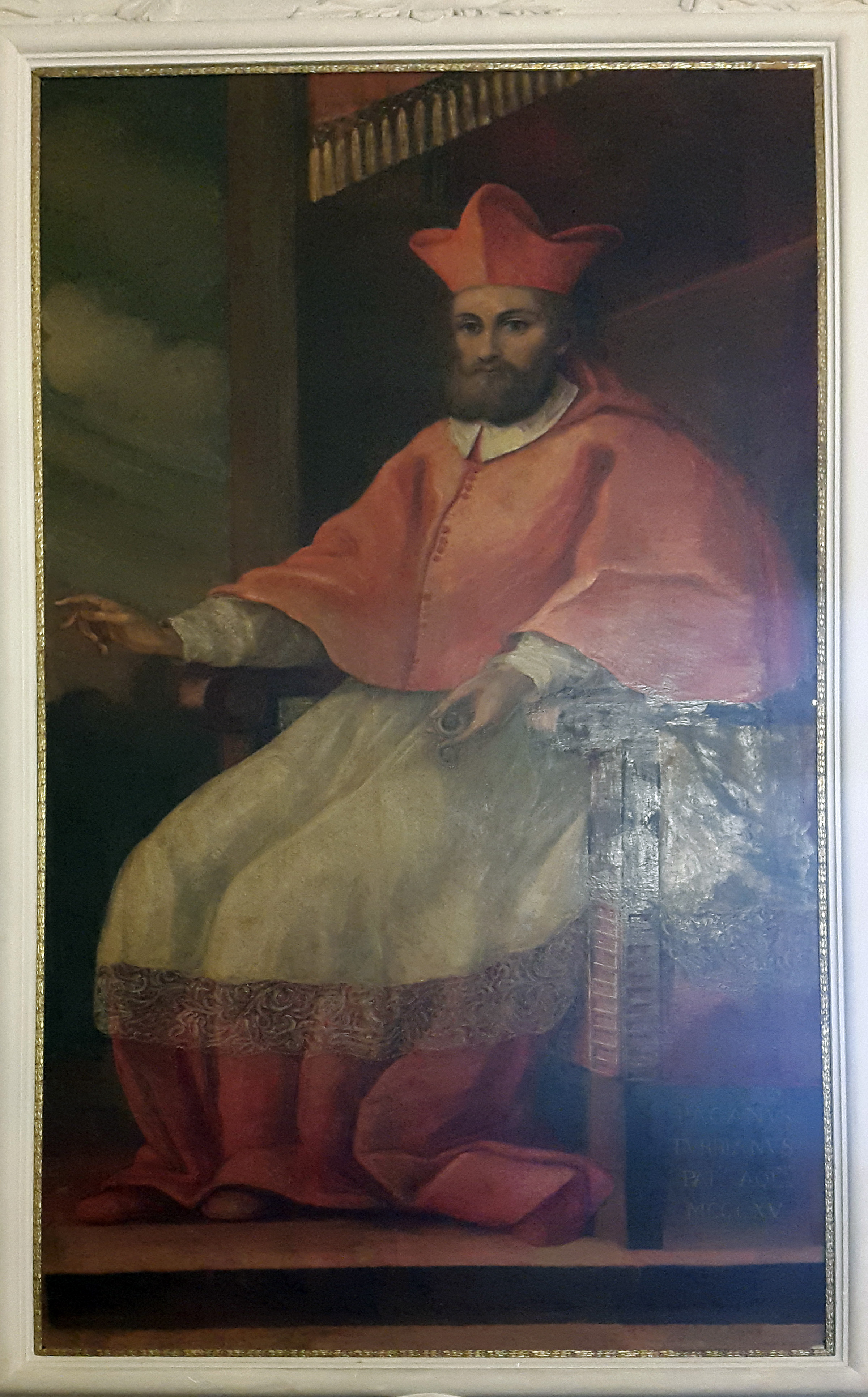 Ritratto di Pagano della Torre, patriarca di Aquileia (dipinto, ciclo) - ambito Italia settentrionale (seconda metà XVII)