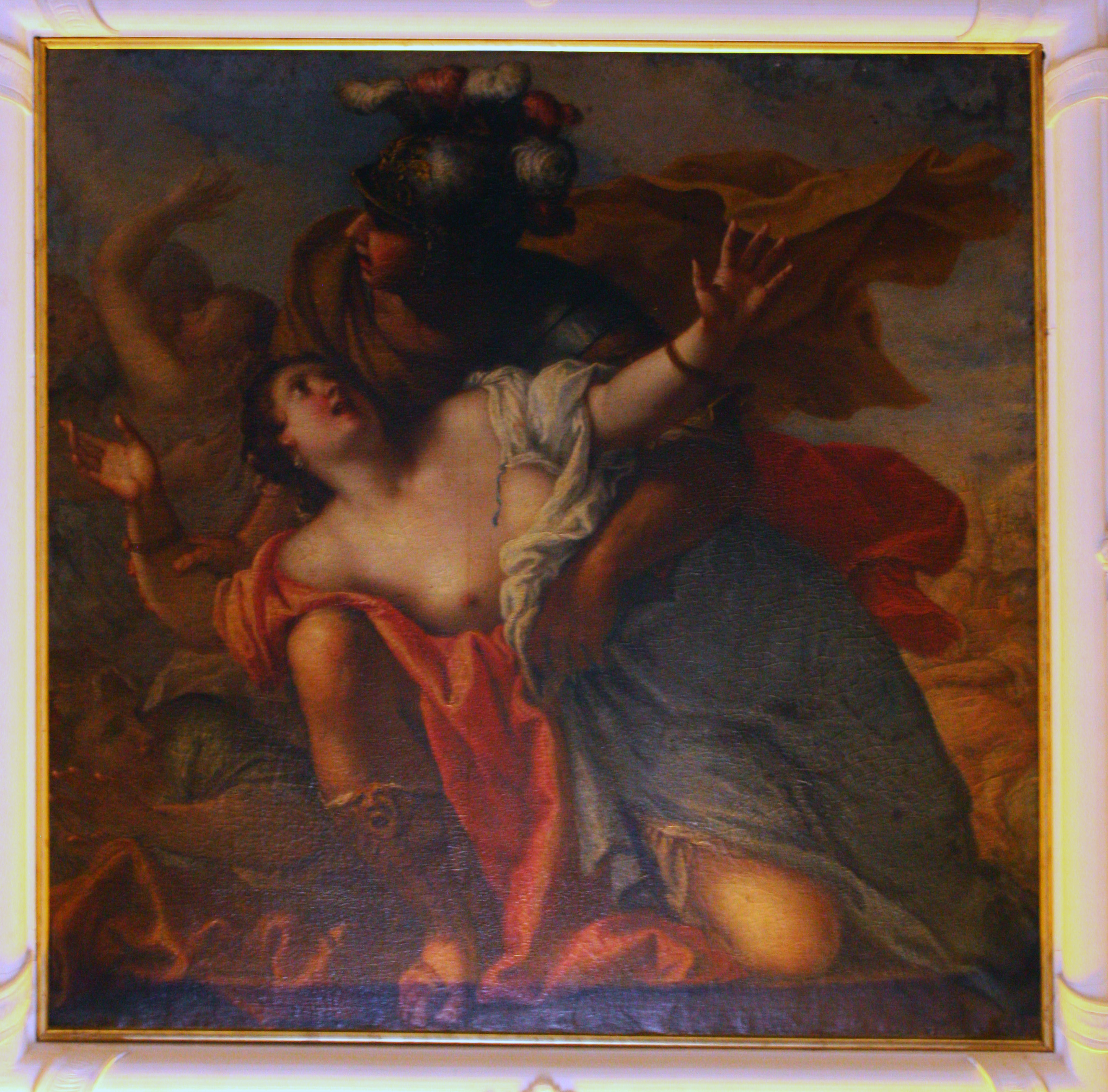 Ratto delle Sabine (dipinto, opera isolata) di Bambini Nicolò (attribuito) - ambito veneto (XVIII)