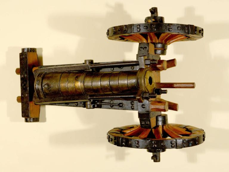 modello di artiglieria, falcone da montagna - produzione italiana (sec. XVIII)
