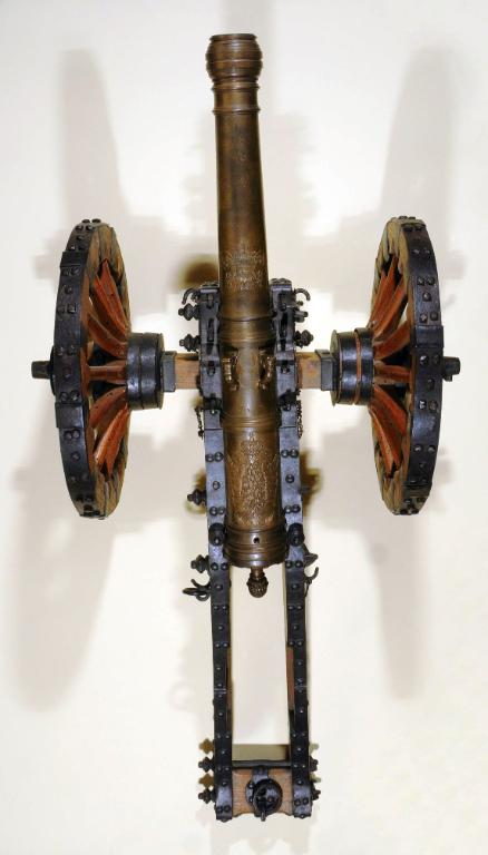 8 Pfd Viertelkanone (modello di artiglieria, quarto cannone) - produzione austriaca (secc. XVII/ XVIII)