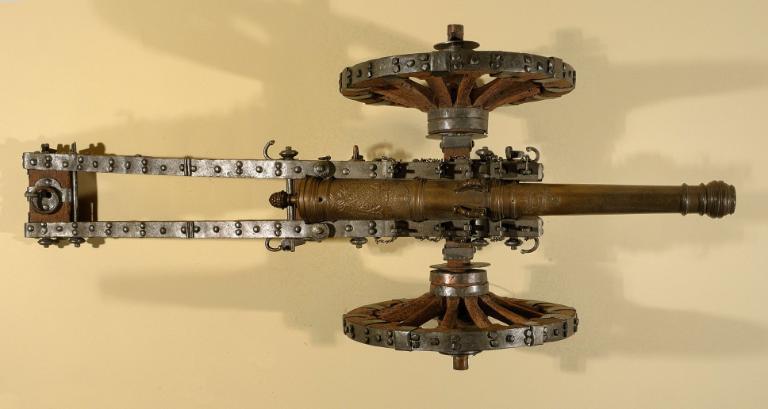 12 Pfd Halbschlange (modello di artiglieria, mezza colubrina) - produzione austriaca (secc. XVII/ XVIII)
