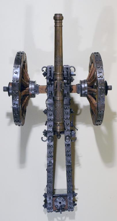 8 Pfd Halbschlange (modello di artiglieria, mezza colubrina) - produzione austriaca (secc. XVII/ XVIII)
