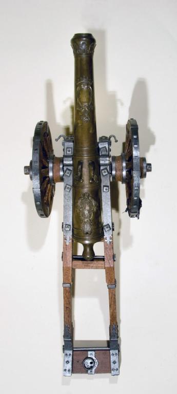 modello di artiglieria, mezzo cannone di Gandolfo Rinaldo (sec. XVIII)