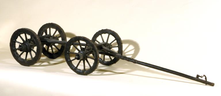modello di artiglieria, carro matto (sec. XVIII)