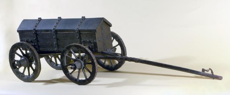 modello di artiglieria, carro munizioni (sec. XVIII)