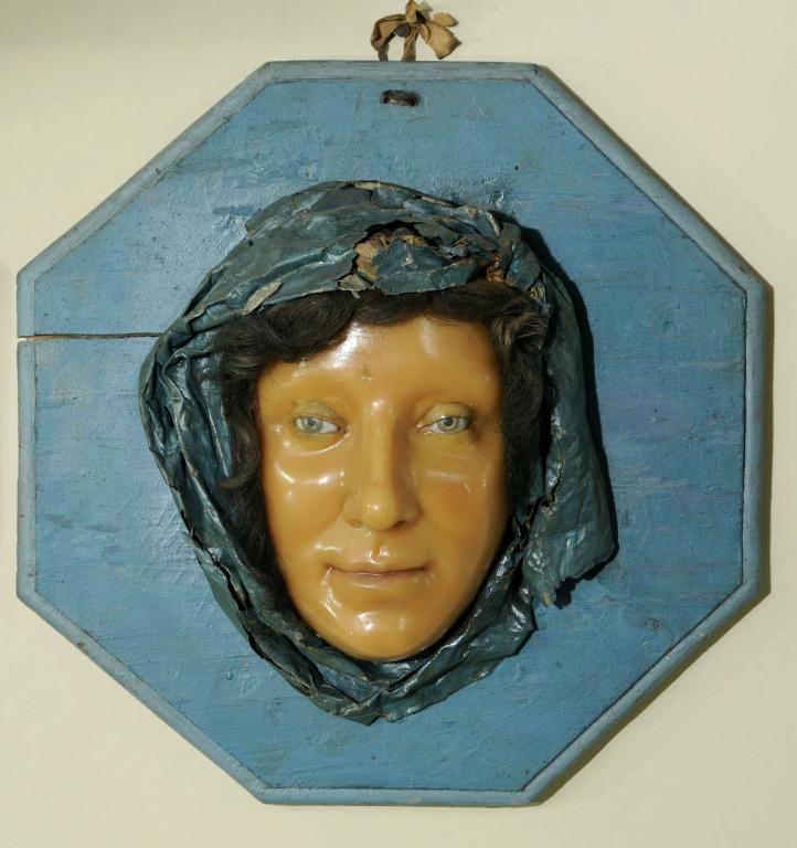 preparato anatomico, volto femminile di Morandi Anna (sec. XVIII)