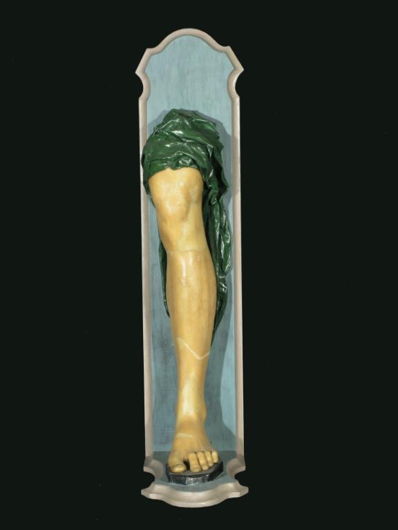 preparato anatomico, gamba e piede di Morandi Anna, Manzolini Giovanni (sec. XVIII)
