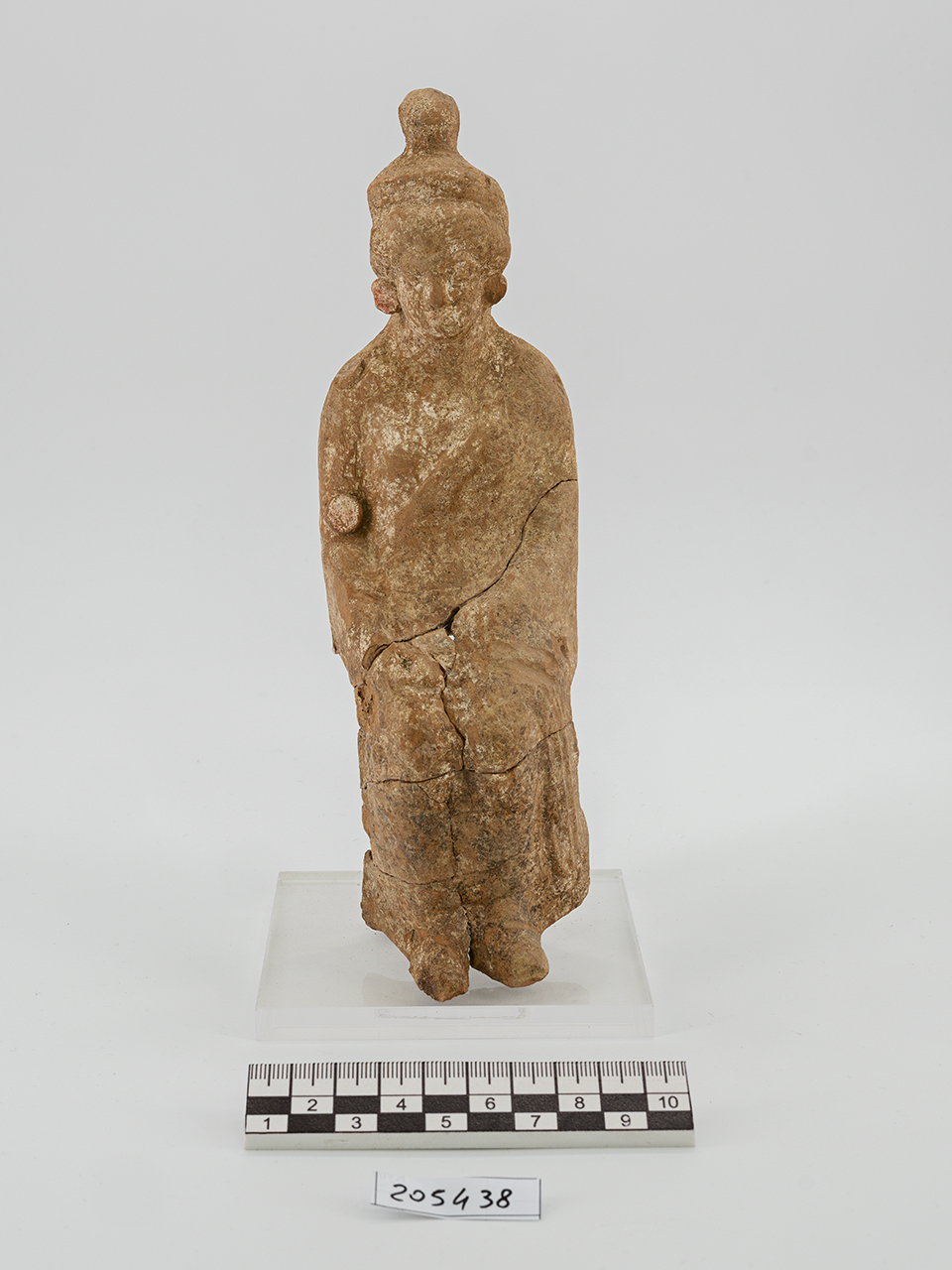 statuetta/ femminile (seconda metà SECOLI/ IV a.C)