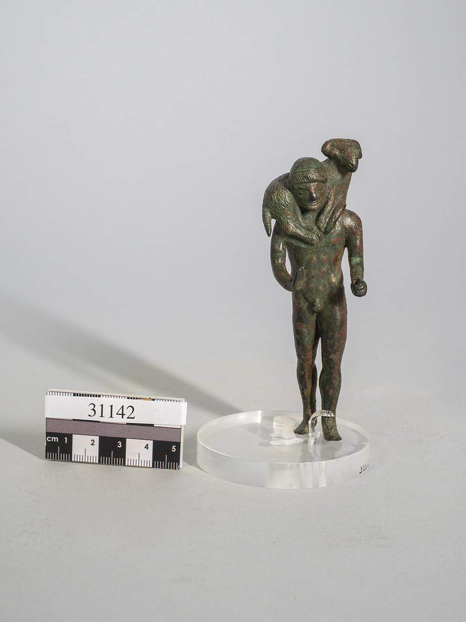 Kriophoros (statuetta/ maschile) - ambito coloniale (metà SECOLI/ V a.C)