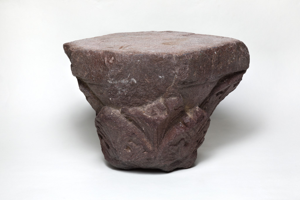 capitello, opera isolata - bottega molisana (XIII)