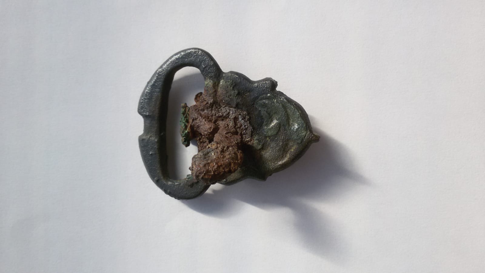 SINGOLO OGGETTO/ fibbia, VII sec. d.C