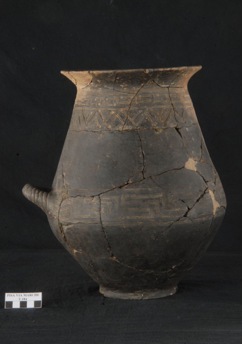 Cinerario, VIII sec. a.C