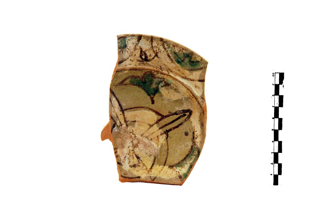 SINGOLO OGGETTO/ scodella, XIV-XV secolo