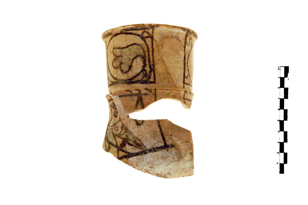 SINGOLO OGGETTO/ boccale, XIV-XV secolo