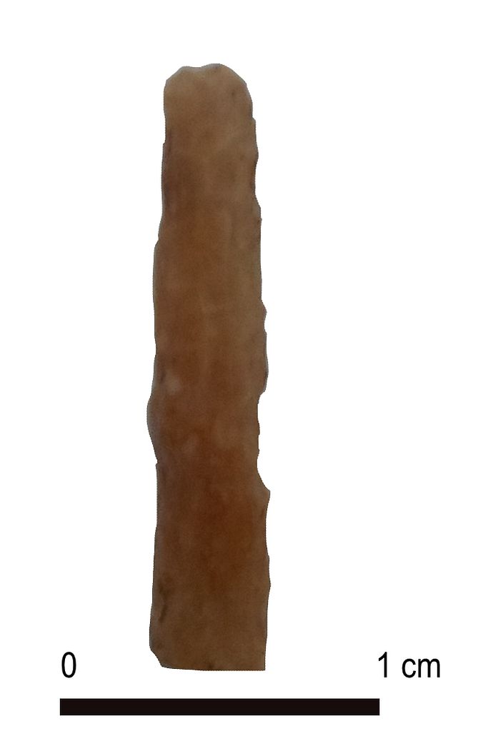 SINGOLO OGGETTO/ lametta, Paleolitico superiore Epigravettiano