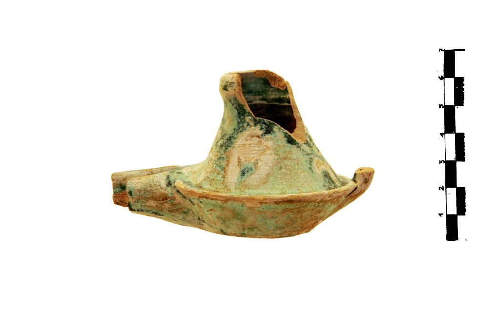 SINGOLO OGGETTO/ lucerna, XIV-XV secolo