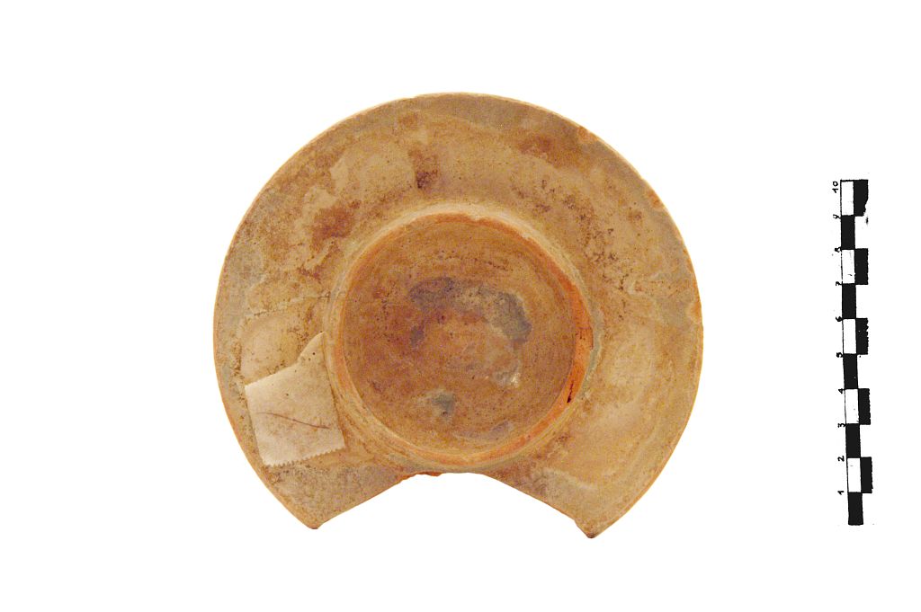 SINGOLO OGGETTO/ salsiera, XIV-XV secolo