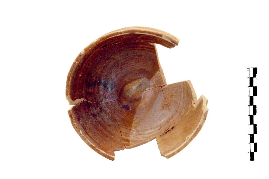 SINGOLO OGGETTO/ ciotola, XIV-XV secolo