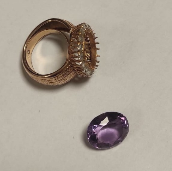 anello - episcopale, opera isolata - ambito italiano (fine sec XIX)