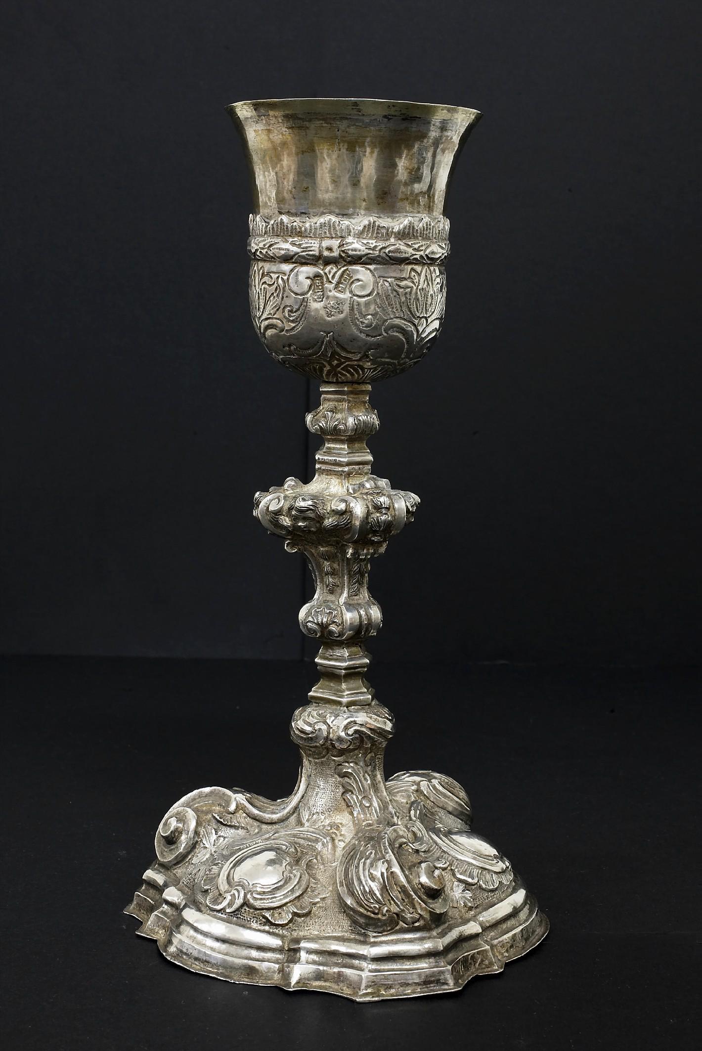 calice, opera isolata - ambito messinese (terzo quarto sec XVIII)