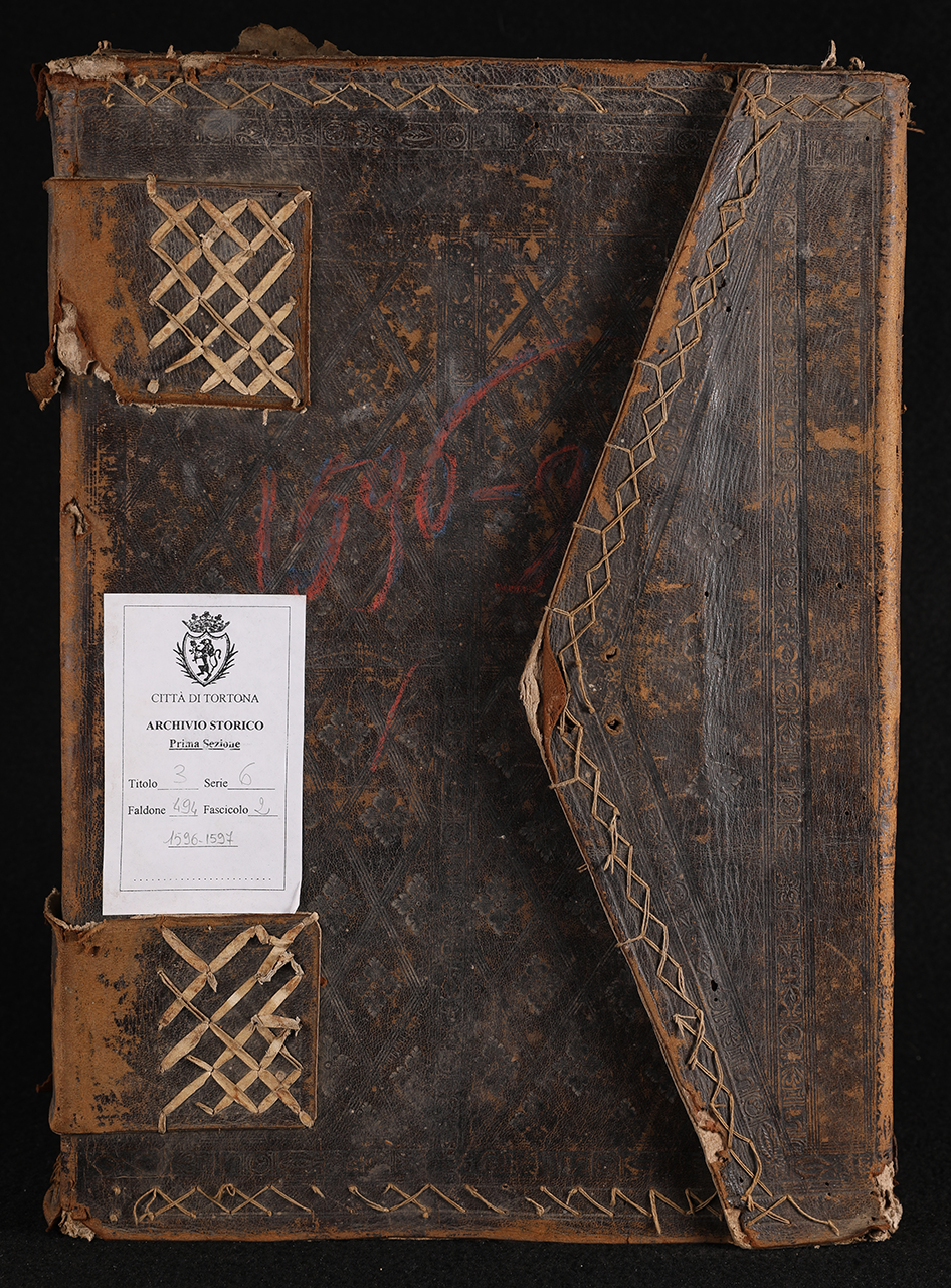 legatura piena - archivistica, opera isolata - ambito italiano (fine XVI)
