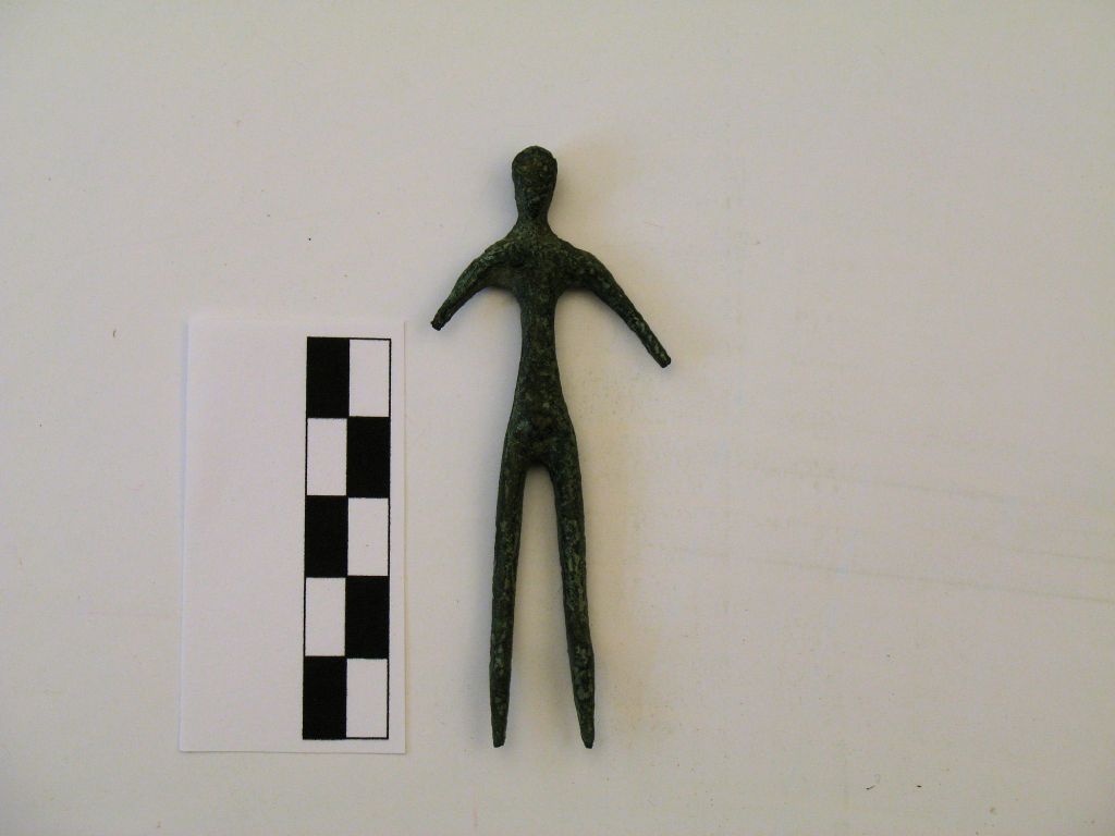 bronzetto/ votivo (inizio V a.C)