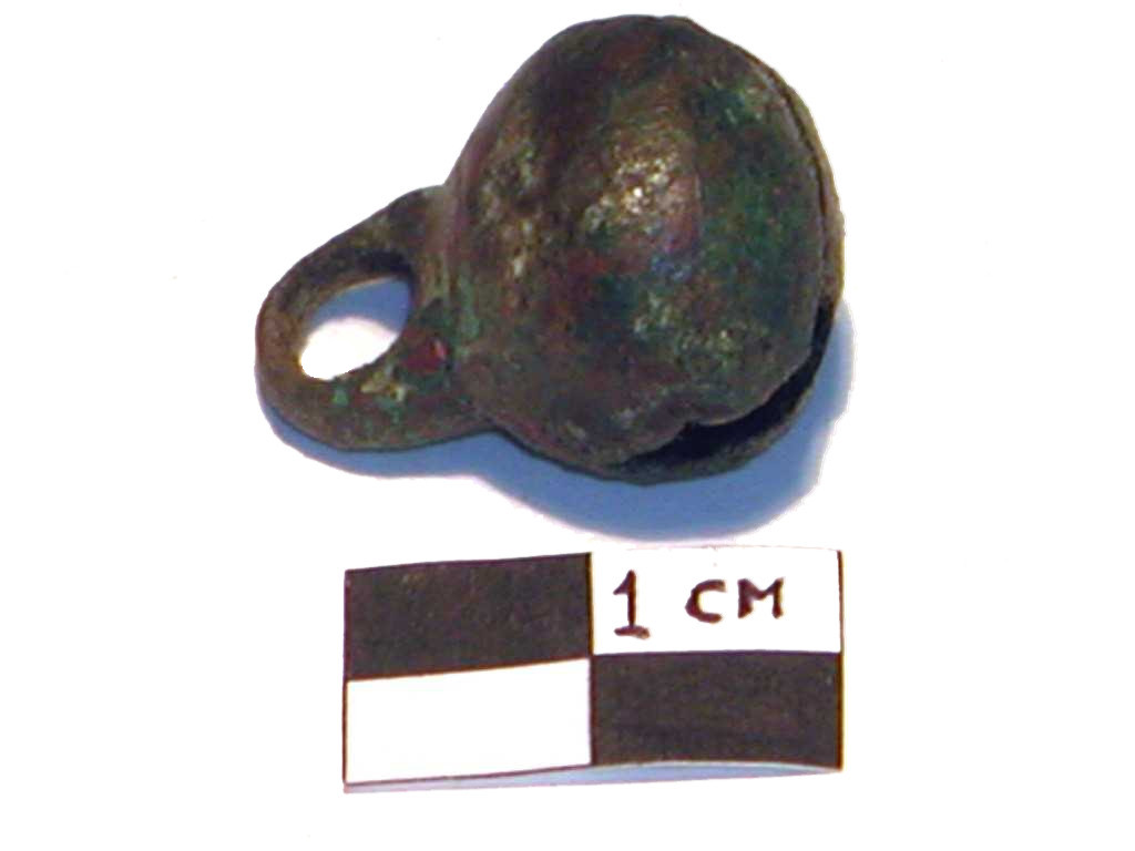 pendente/ a bulla globulare (VI-V a.C)