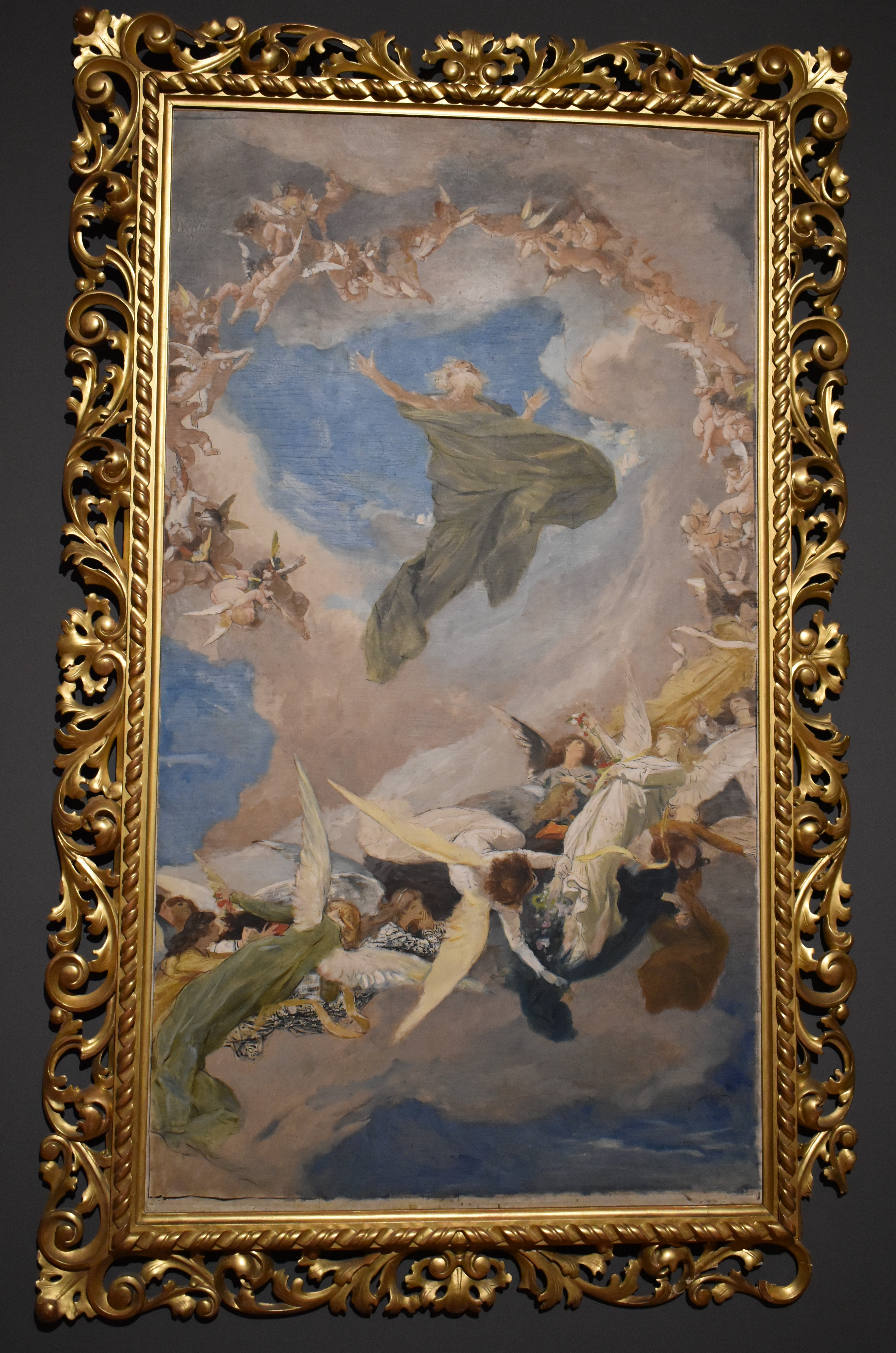 Sant'Andrea (dipinto, opera isolata) di Barabino Nicolò (sec. XIX)