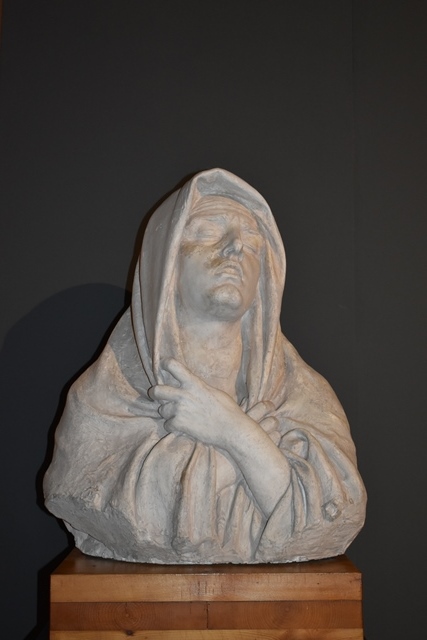 Madonna Addolorata, Madonna Addolorata (busto, opera isolata) di Jerace Francesco (sec. XX)