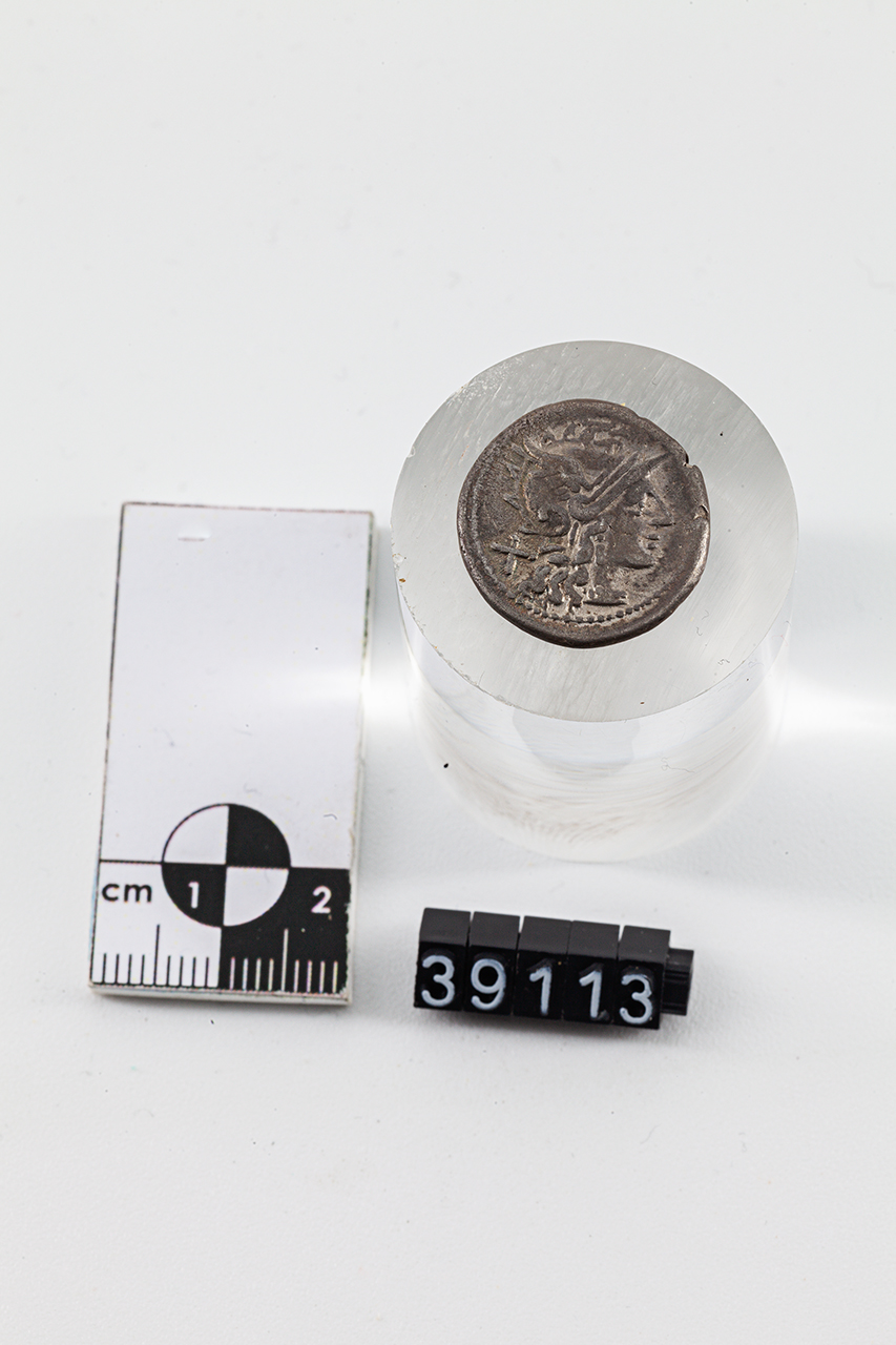 moneta - Denario (metà SECOLI/ II a.C)
