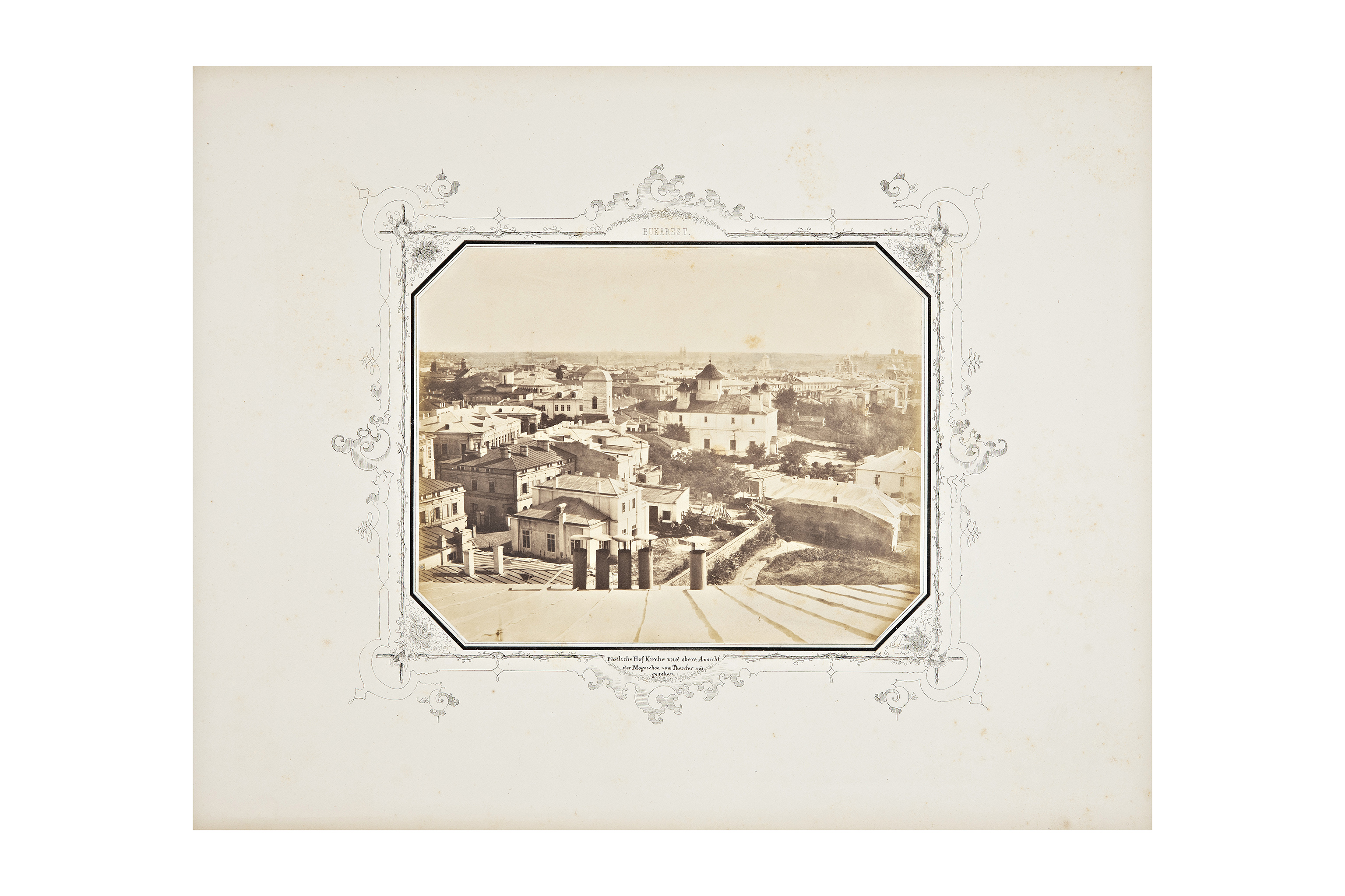 Bucarest - città - vedute (positivo) di Angerer, Ludwig (metà XIX)