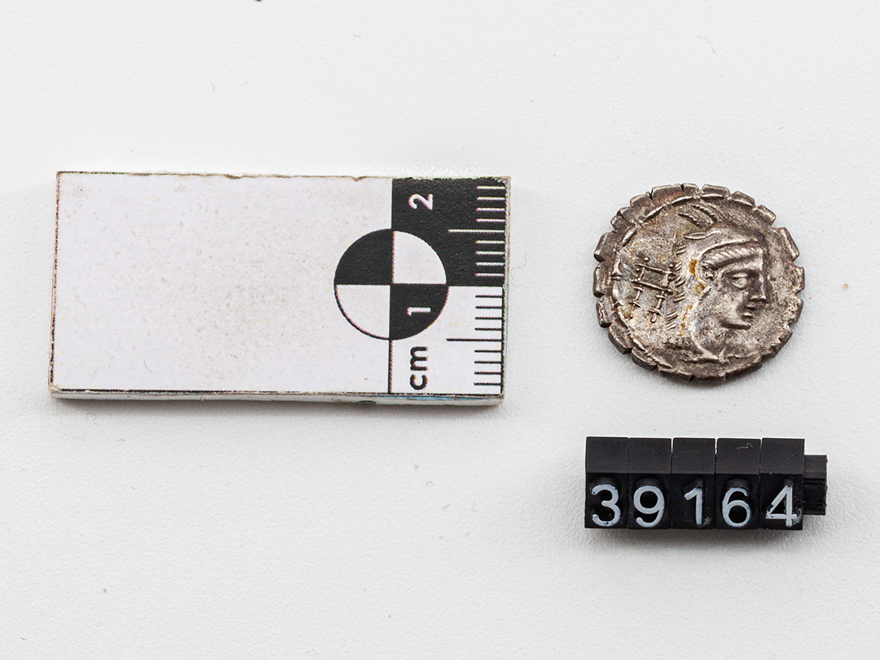 moneta - Denario - ambito romano (SECOLI/ I a.C)