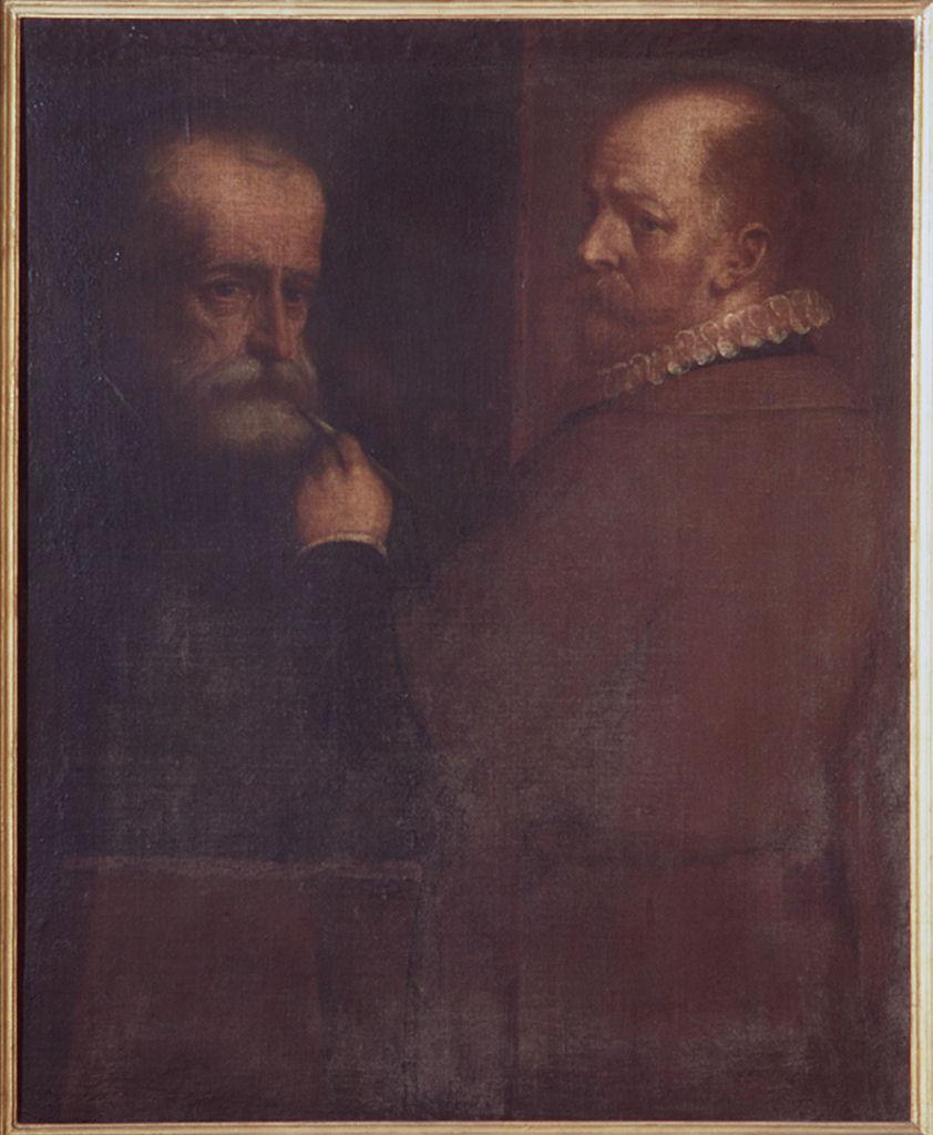 autoritratto di Luca Cambiaso (dipinto) di Cambiaso Luca (sec. XVI)