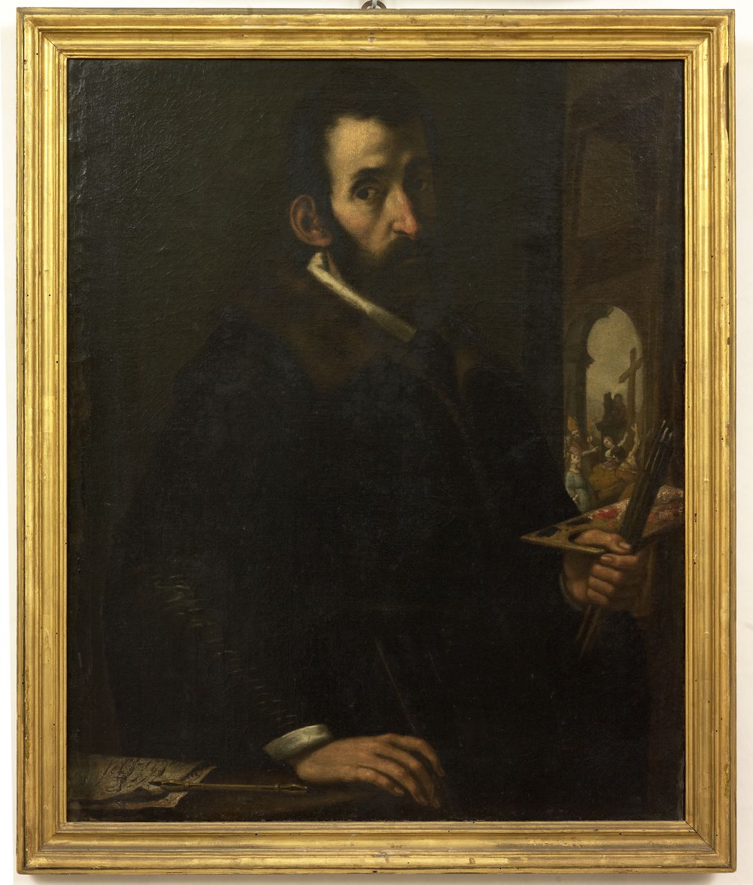 autoritratto di Gregorio Pagani (dipinto) di Pagani Gregorio (sec. XVI)