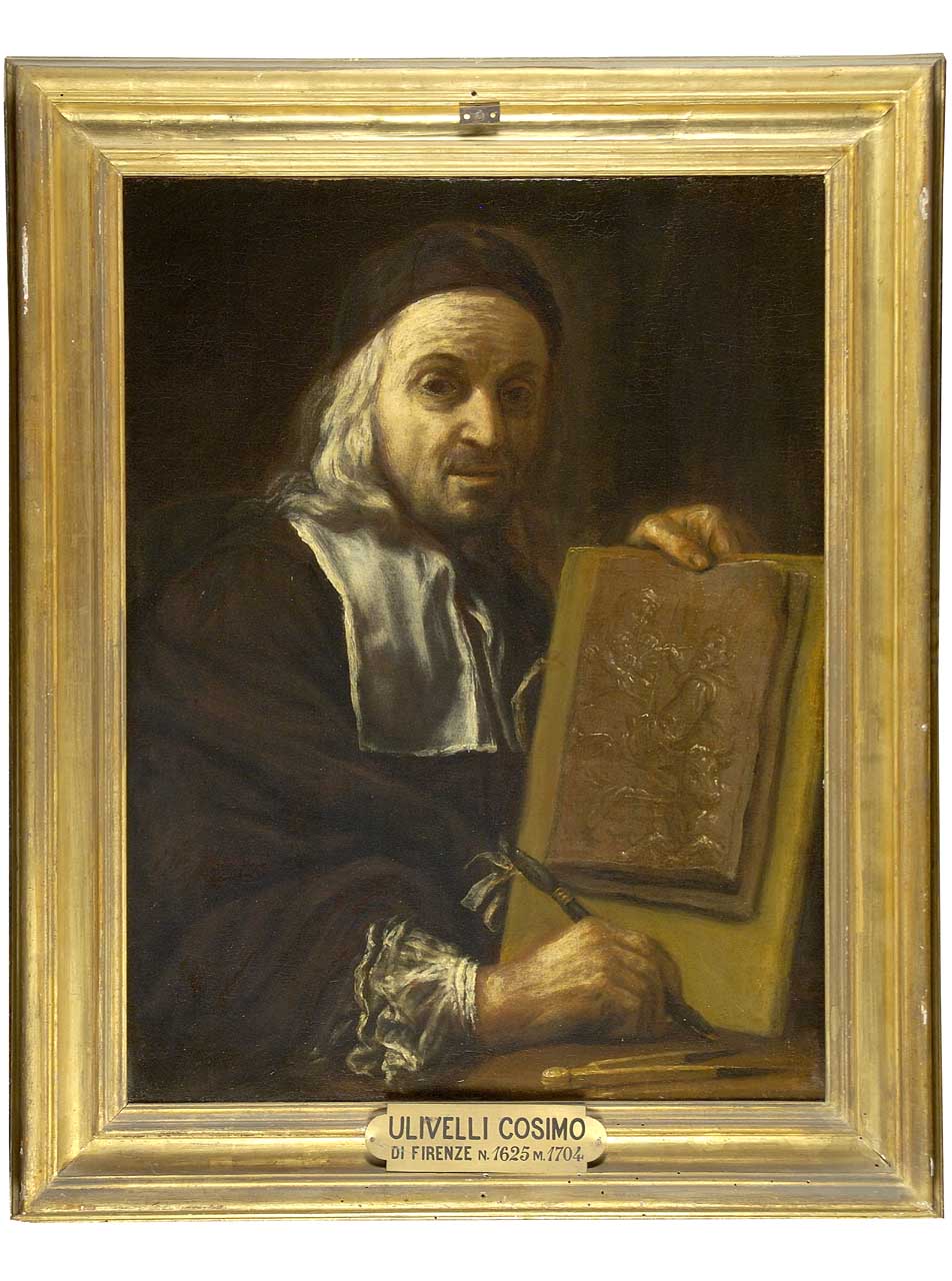 autoritratto di Cosimo Ulivelli (dipinto) di Ulivelli Cosimo (sec. XVIII)