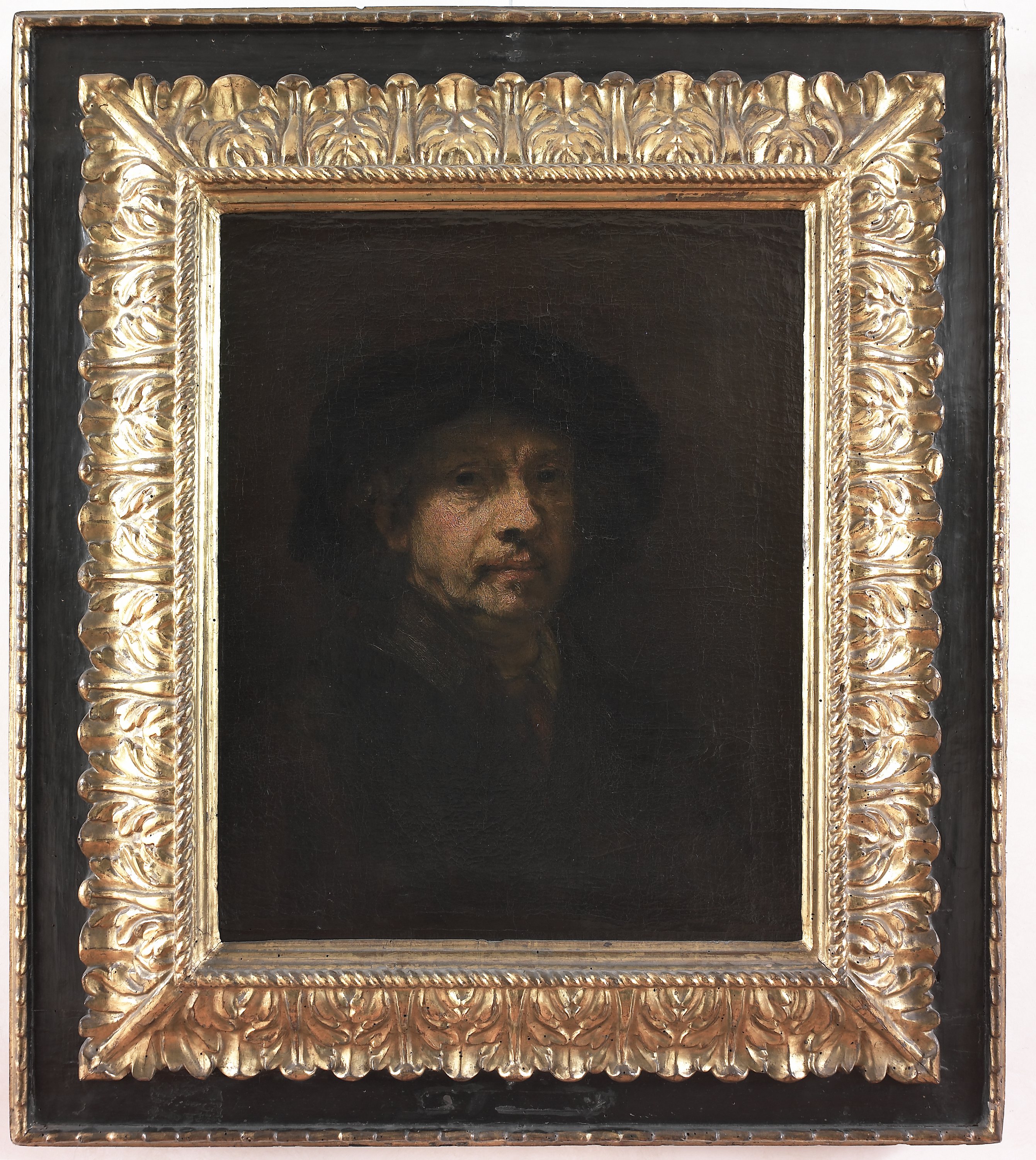 Autoritratto di Rembrandt (dipinto) - ambito olandese (seconda metà sec. XVII)