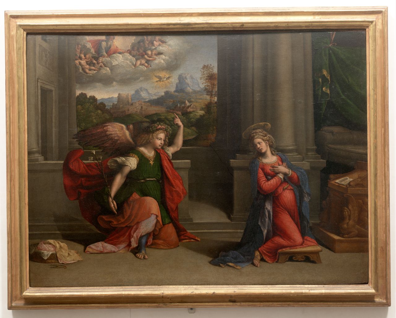 Annunciazione (dipinto) di Tisi Benvenuto detto Garofalo (sec. XVI)